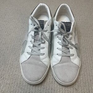 Vintage Havana Women's 11 Flair Lace Up Sneakers White Mint Green